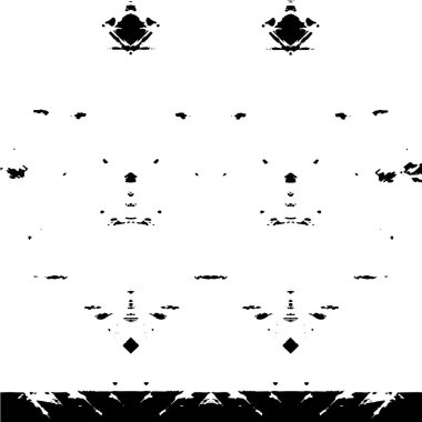 Çizikler, çizikler ve çizikler olan siyah beyaz bir arka plan. 