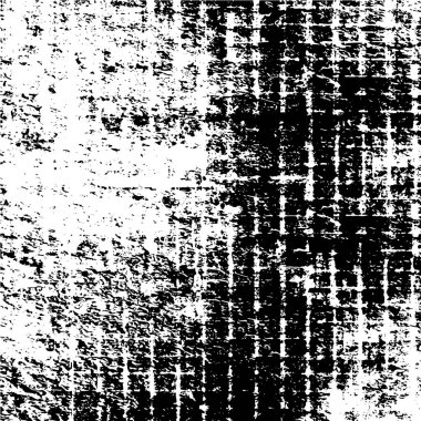 Çizikler, çizikler ve çizikler olan siyah beyaz bir arka plan. 
