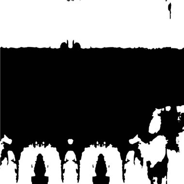 Çizik ve çatlaklarla metal doku 