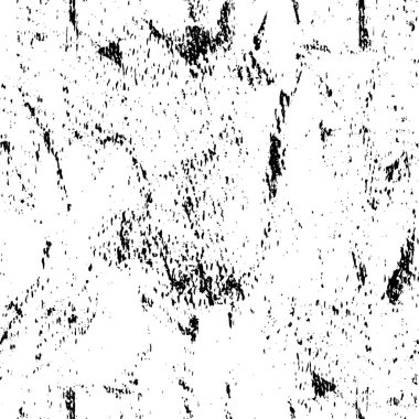 Çizik ve çiziklerle dolu siyah beyaz bir arka plan. Soyut vektör illüstrasyonu.                