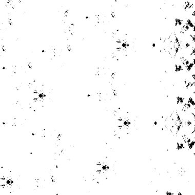 Çizik ve çiziklerle dolu siyah beyaz bir arka plan. Soyut vektör illüstrasyonu.                