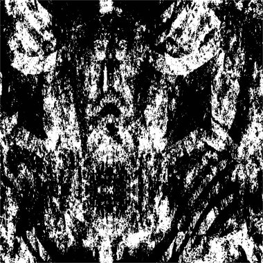 Soyut grunge arkaplanı. Monokrom dokusu. Siyah ve beyaz desenli arkaplan              