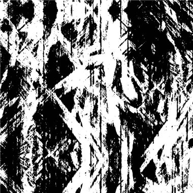 Soyut grunge arkaplanı. Monokrom dokusu. Siyah ve beyaz desenli arkaplan              