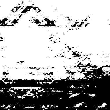 Soyut grunge arkaplanı. Monokrom dokusu. Siyah ve beyaz desenli arkaplan              