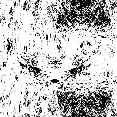 Soyut grunge arkaplanı. Monokrom dokusu. Siyah ve beyaz desenli arkaplan              