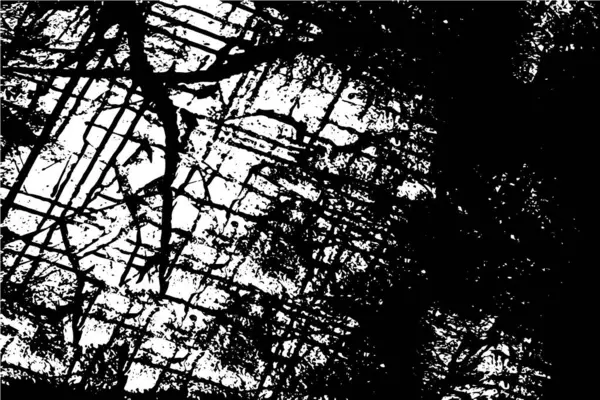 Abstrait Noir Blanc Grunge Illustration Web — Image vectorielle