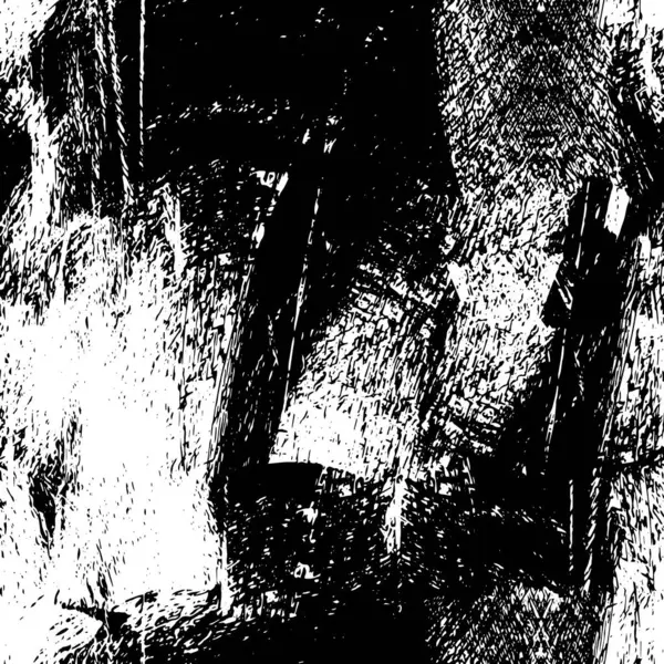 Abstrakter Schwarz Weiß Grunge Web Illustration — Stockvektor