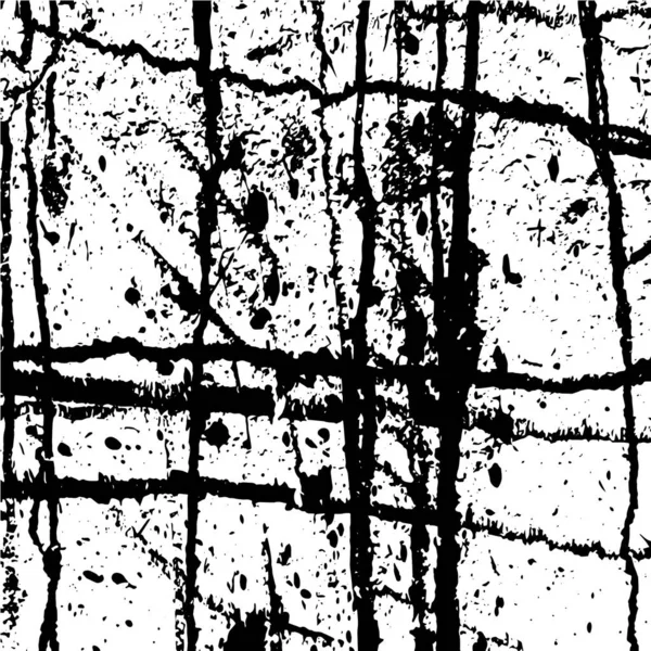 Texture Noire Blanche Texture Détresse — Image vectorielle