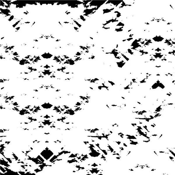 Тривожний Фон Чорно Біла Текстура Пил Плями Абстрактна Векторна Ілюстрація — стоковий вектор