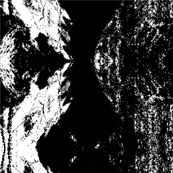 Тривожний Фон Чорно Білою Текстурою Подряпини Лінії Абстрактна Векторна Ілюстрація — стоковий вектор