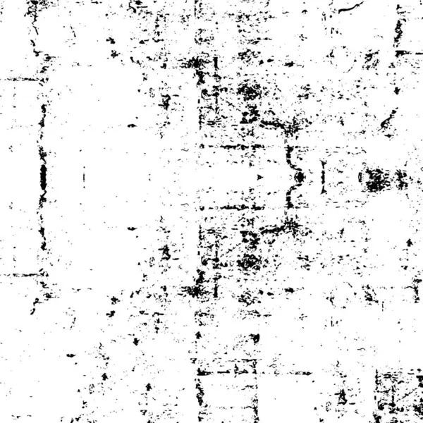 Накладываемая Текстура Потрескавшегося Бетона Камня Асфальта Гранж Фон Векторная Полутоновая — стоковый вектор