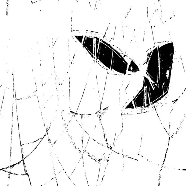 Grunge Overlay Textur Hintergrund Vektor Abstrakte Schwarz Weiß Vorlage — Stockvektor