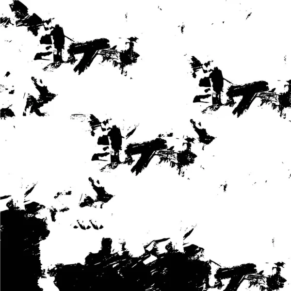 黒と白のグランジの質感 — ストックベクタ
