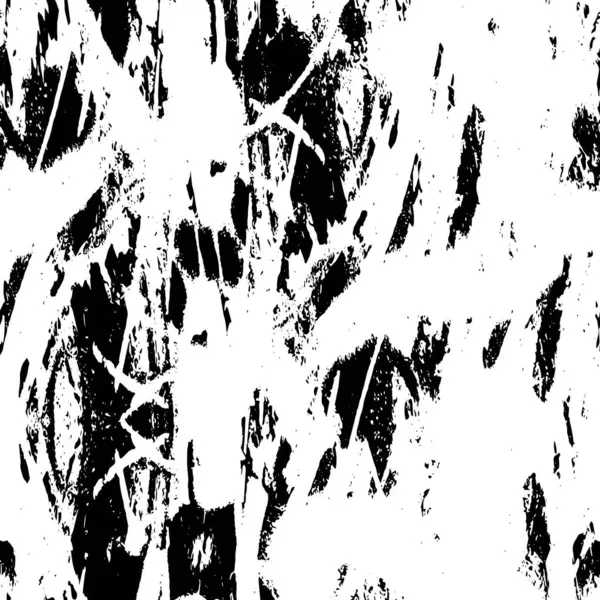 Elvont Grunge Monokróm Fekete Fehér Texturált Háttér — Stock Vector