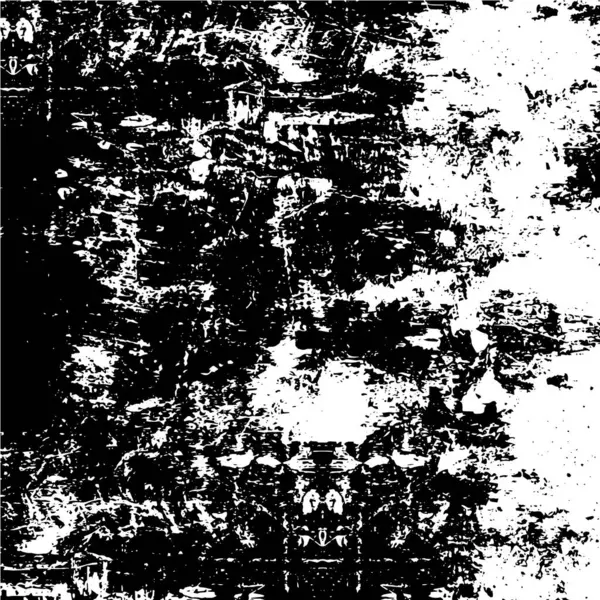 Abstraktní Grunge Černobílý Texturované Pozadí — Stockový vektor