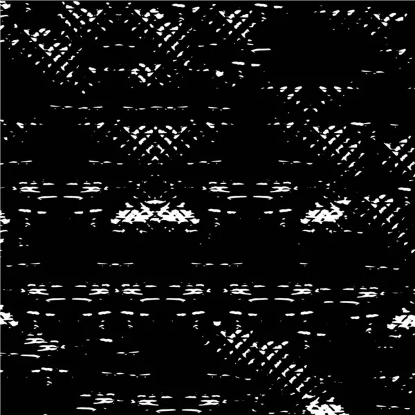 Černý Bílý Texturovaný Abstraktní Vzor Kopírovat Pozadí — Stockový vektor