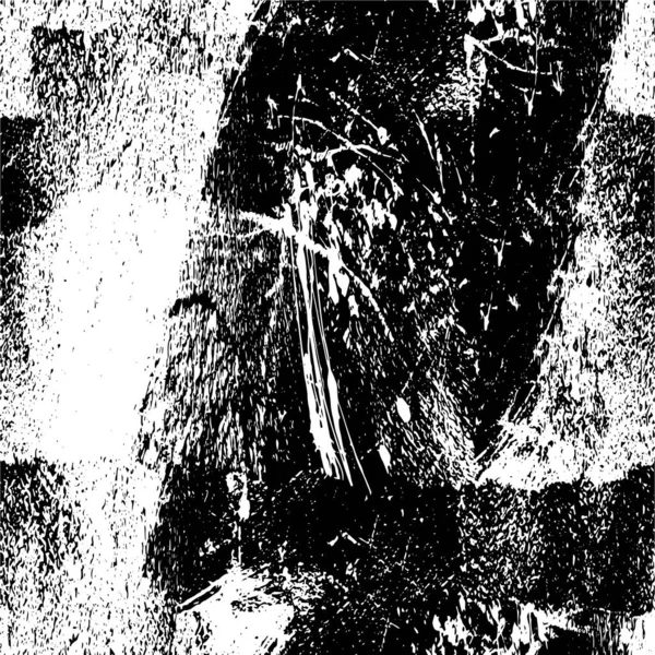 抽象的な黒と白のグランジの背景 — ストックベクタ