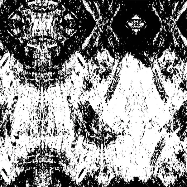 Grunge 黑色和白色背景纹理 — 图库矢量图片