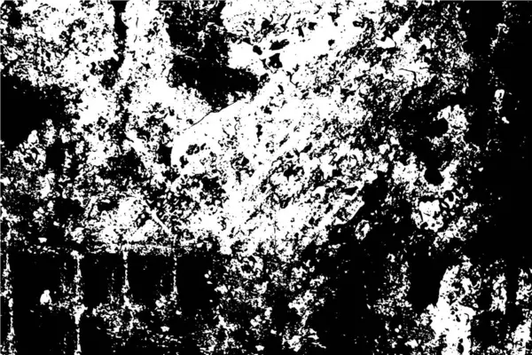 Grunge Black White Distress Texture — Stock Vector