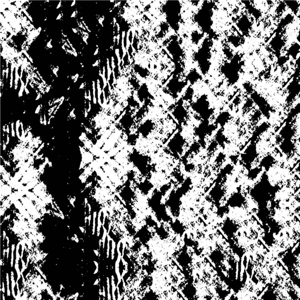 Grunge Black White Distress Texture — Stock Vector