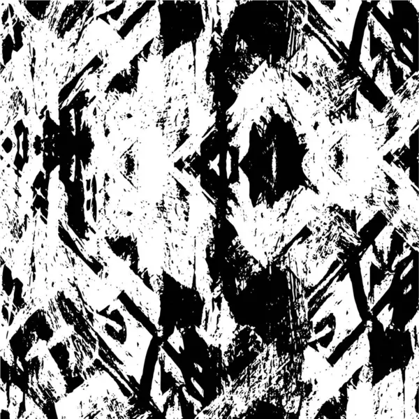 Fond Abstrait Noir Blanc Texture Vintage — Image vectorielle