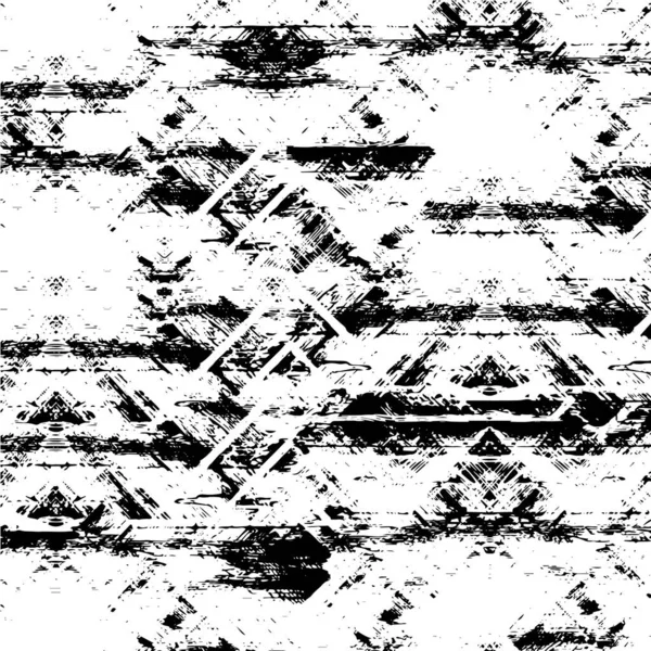 黒と白の抽象的な背景 ヴィンテージテクスチャ — ストックベクタ