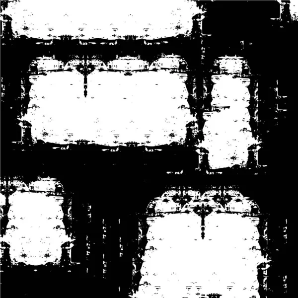Abstrakt Grunge Bakgrund Monokrom Konsistens Svart Och Vit Bakgrund — Stock vektor
