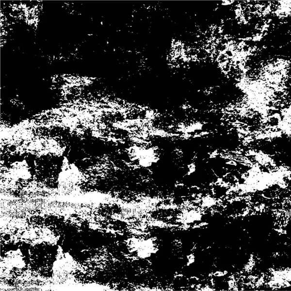 Abstrakter Grunge Hintergrund Einfarbige Textur Schwarz Weißer Hintergrund — Stockvektor