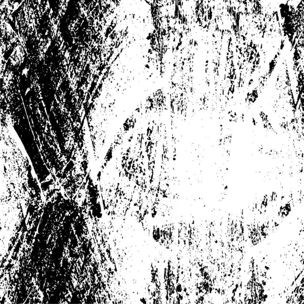 Grunge Överlägg Lager Abstrakt Svart Och Vit Vektor Bakgrund Monokrom — Stock vektor
