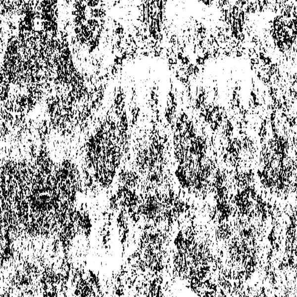Gestresste Achtergrond Zwart Wit Textuur Met Krassen Lijnen Abstracte Vectorillustratie — Stockvector