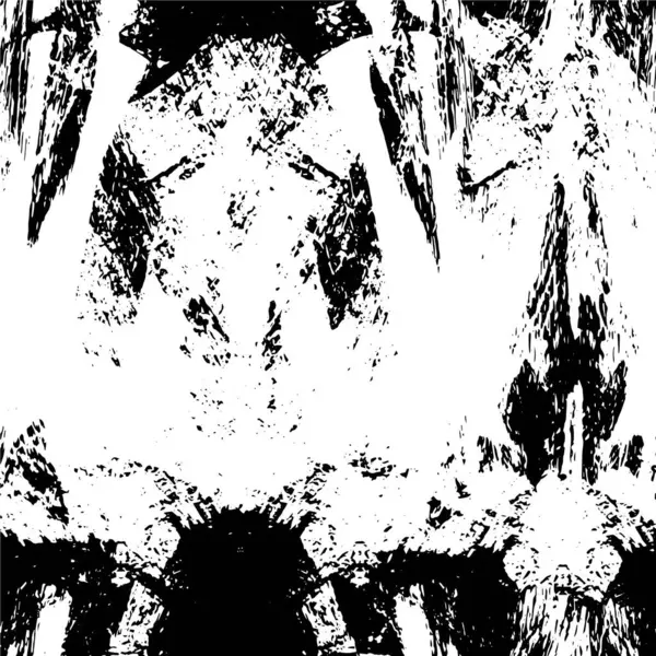 Fond Texture Grunge Noir Blanc — Image vectorielle