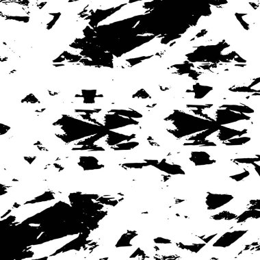 Çizikli soyut monokrom dokusunun vektör çizimi 