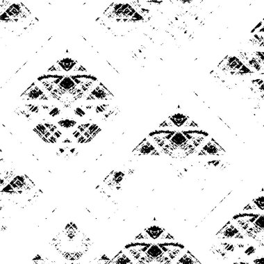 Çizikli soyut monokrom dokusunun vektör çizimi 