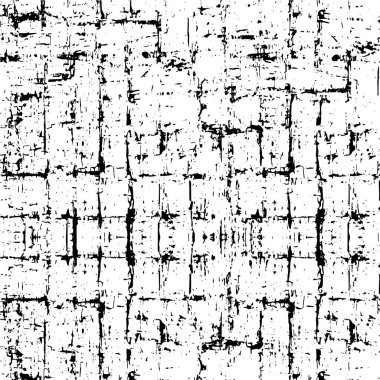 Çizikli soyut monokrom dokusunun vektör çizimi 