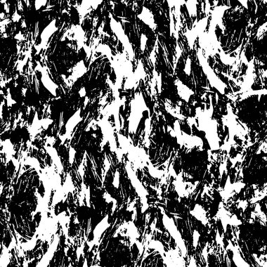 Çizik ve çatlaklarla soyut monokrom dokusu