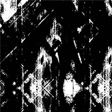 Çizik ve çatlaklarla metal doku