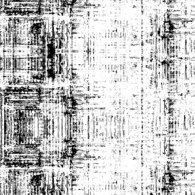 Sert, çizik, sıçramış grunge desenli fırça darbeleri. Dokuları üst üste koy. Siyah-beyaz boyanmış kağıt dokusu. Skeç grunge tasarımı. Poster, kapak, afiş, taklit, çıkartma düzeni için kullan.