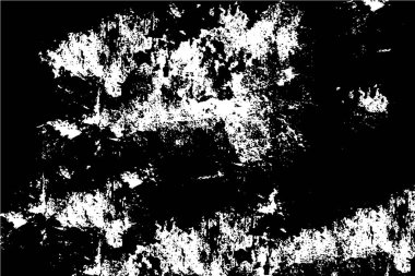 Sert, çizik, sıçramış grunge desenli fırça darbeleri. Dokuları üst üste koy. Siyah-beyaz boyanmış kağıt dokusu. Skeç grunge tasarımı. Poster, kapak, afiş, taklit, çıkartma düzeni için kullan.