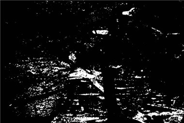 Sert, çizik, sıçramış grunge desenli fırça darbeleri. Dokuları üst üste koy. Siyah-beyaz boyanmış kağıt dokusu. Skeç grunge tasarımı. Poster, kapak, afiş, taklit, çıkartma düzeni için kullan.