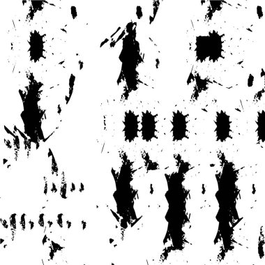 Sert, çizik, sıçramış grunge desenli fırça darbeleri. Dokuları üst üste koy. Siyah-beyaz boyanmış kağıt dokusu. Skeç grunge tasarımı. Poster, kapak, afiş, taklit, çıkartma düzeni için kullan.