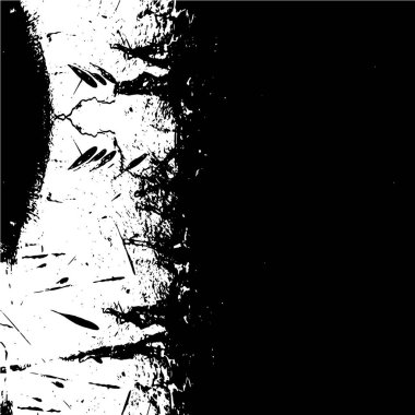 Kentsel grunge arka planı siyah beyaz