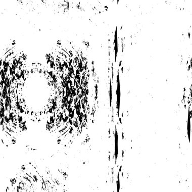 Siyah-beyaz soyut doku vektörü koyu noktalar, soluk ağlar, çizgiler ve çizgiler