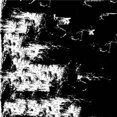 Siyah-beyaz soyut doku vektörü koyu noktalar, soluk ağlar, çizgiler ve çizgiler