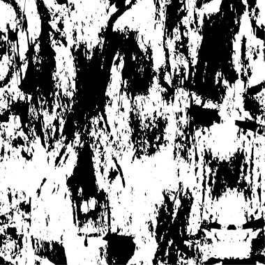 Siyah-beyaz soyut doku vektörü koyu noktalar, soluk ağlar, çizgiler ve çizgiler