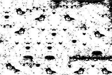 Siyah-beyaz soyut doku vektörü koyu noktalar, soluk ağlar, çizgiler ve çizgiler