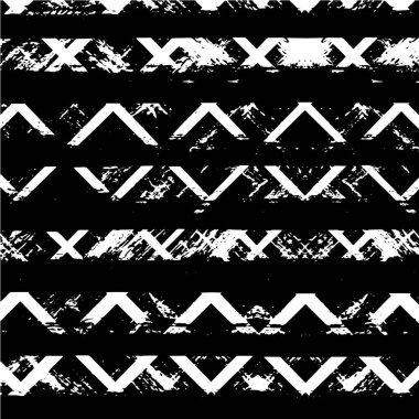 Soyut grunge arkaplanı. Monokrom dokusu. Siyah ve beyaz desenli arkaplan