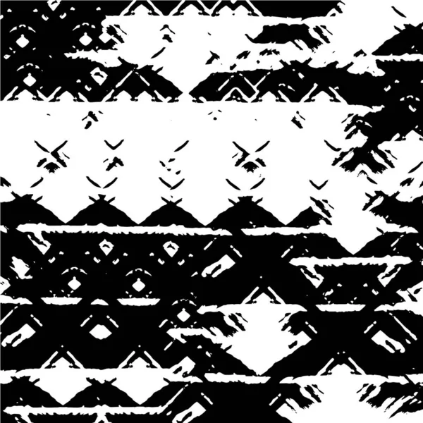 Abstrakte Schwarz Weiß Strukturierten Hintergrund — Stockvektor