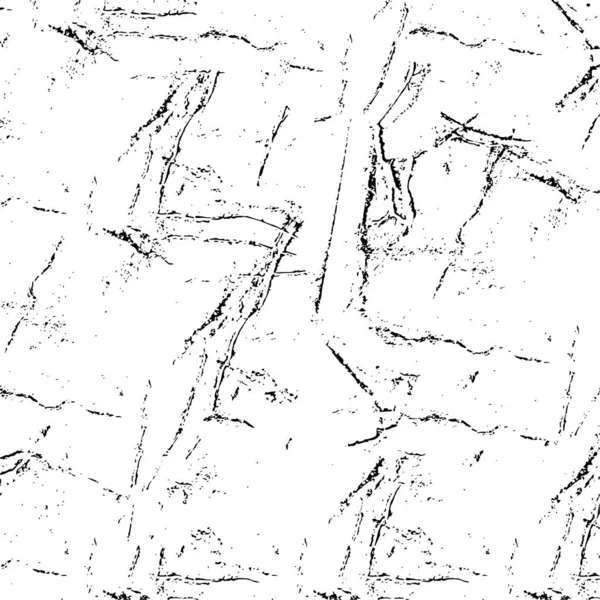 Illustrazione Vettoriale Texture Astratta Monocromatica Con Graffi — Vettoriale Stock