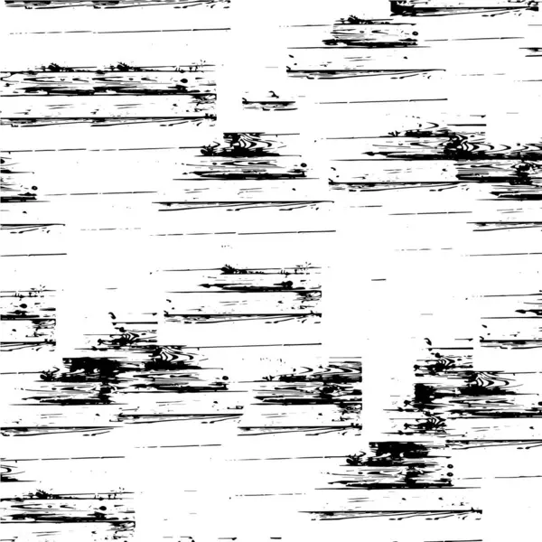 Textura Monocromática Abstracta Con Arañazos Grietas — Vector de stock