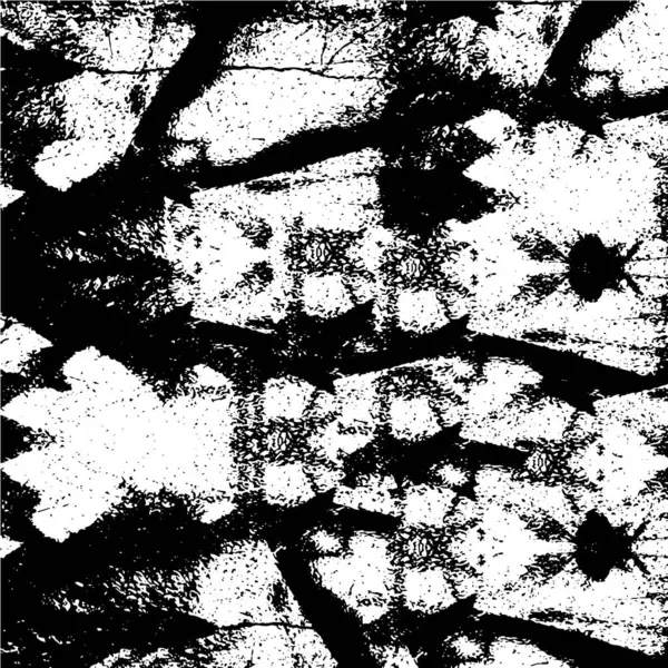 Fond Gris Noir Blanc Affligé — Image vectorielle